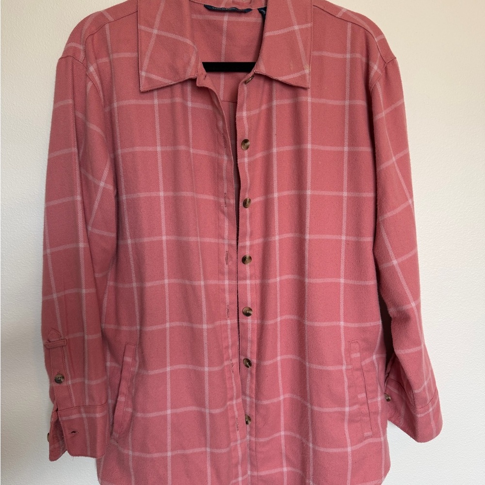 Women's Pink Flannel Shirt